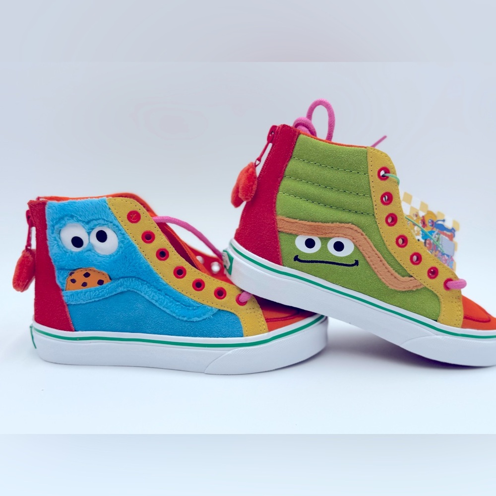 New Kids Vans Sesame Street Collab Size 2 - Picture 2 of 11